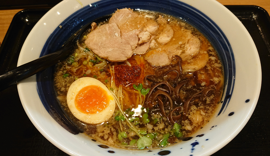 Jr海浜幕張駅前 プレナ幕張2fに10月オープンのラーメン店 麺処 直久プレナ幕張店で頂く こく旨辛味醤油らーめん 孤高の千葉グルメ